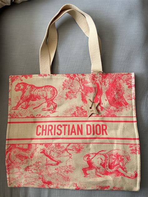 beachwear dior|christian Dior tote bag pink.